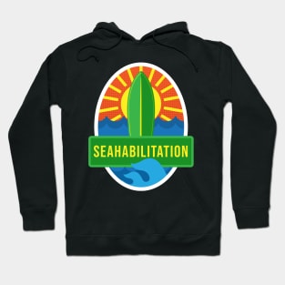 'Seahabilitation' Ocean Conservation Shirt Hoodie